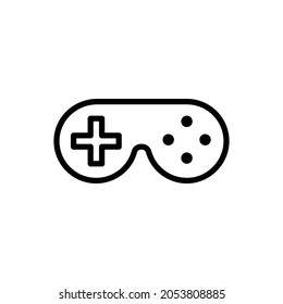games icon, game controller icon vector illustration