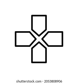 games icon, game controller icon vector illustration