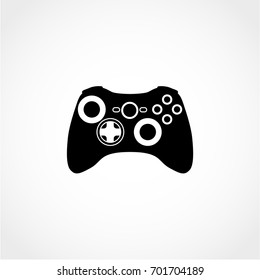 games Icon Isolated on White Background