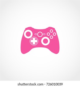 games Icon Isolated on White Background