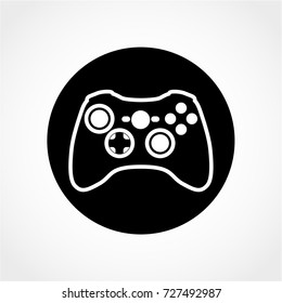 games Icon Isolated on White Background