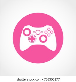 games Icon Isolated on White Background