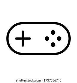Games - icon line vector - user interface UI icons