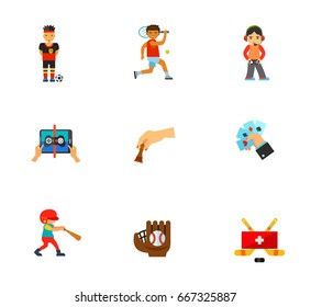 Games icon set
