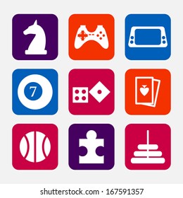 Games icons
