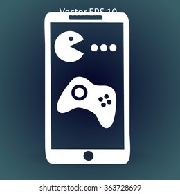 games for mobile phones vector
