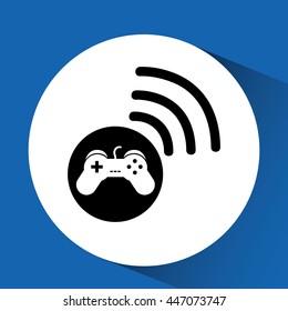 games online entertainment isolated icon design, vector illustration  graphic 