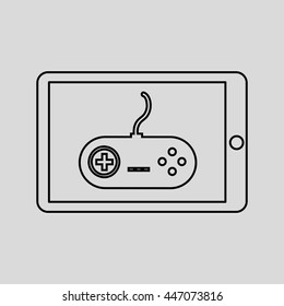 games online entertainment isolated icon design, vector illustration  graphic 
