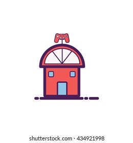 Gamezone Icon Illustration