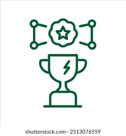 Gamification colorful in white background
