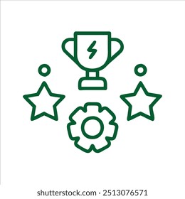 Gamification colorful in white background
