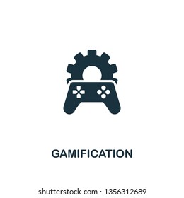Gamification icon. Creative element design from content icons collection. Pixel perfect Gamification icon for web design, apps, software, print usage