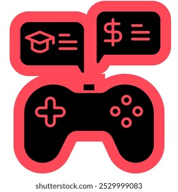 Gamification Icon, Symbol, improvement, school