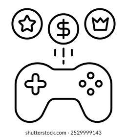 Gamification Icon, Symbol, improvement, school