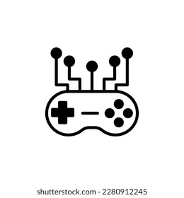 Gamification icon in vector. Logotype