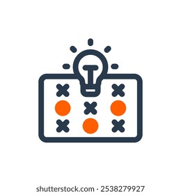 Gamification on Learning Management System Vector Icon