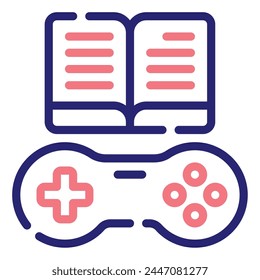 Gamified Learning Icon for web, app, infographic, etc