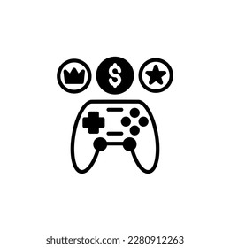 Gamify icon in vector. Logotype