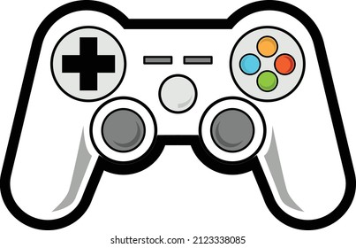 Gaming Accessories vector art. Joystick vector icon logo. 