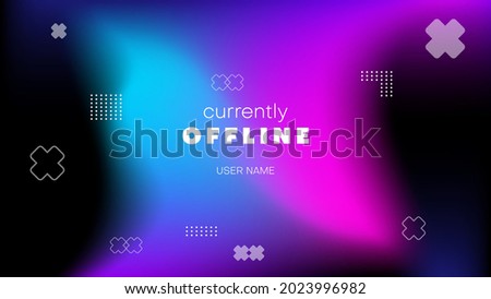 gaming background for streaming offline mode