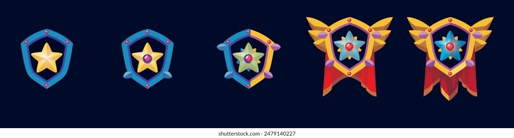 Gaming Badge Design, Gaming Star