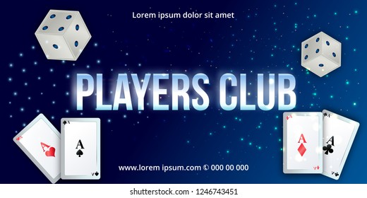 Gaming  banner for online casino, poker, roulette, slot machines, card games.stylish inscription, Big Win