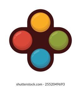 Gaming Button Vector - Button 02