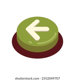 Gaming Button Vector - Left