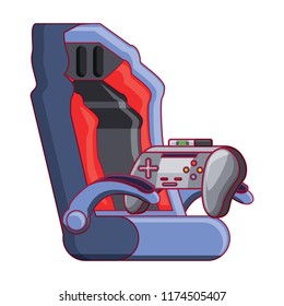 gaming chair icon 