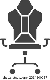 Gaming Chair icon vector image. Suitable for mobile application web application and print media.