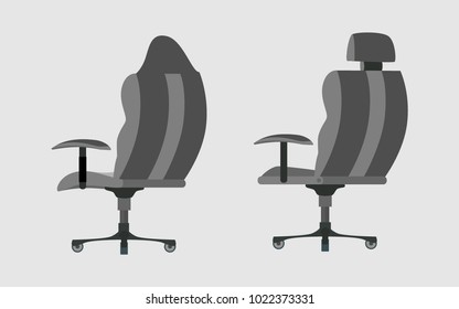 gaming chair vector design