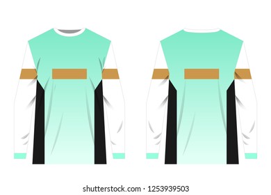 Gaming concept apparel. Clothing concept for gamedev, sport games, motocross and mountain bike competitions, casual computer games.