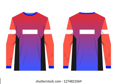 Gaming concept apparel. Clothing concept for sport games, gamedev. Designs for motocross and mountain bike competitions. Casual computer games. Racing sport kit.