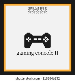 gaming concole II vector icon