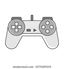 Gaming Console Controller Icon Representing Digital Entertainment and Console Gaming