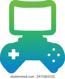 Gaming Console icon complete editable