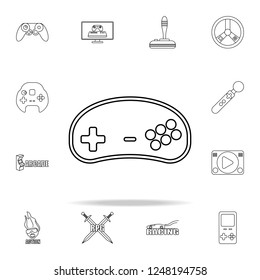 gaming console icon. gaming icons universal set for web and mobile