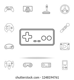 gaming console icon. gaming icons universal set for web and mobile
