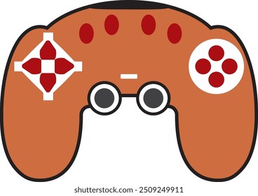 Vetor de design de joystick de console de jogos