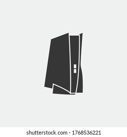 gaming console next gen vector icon controller