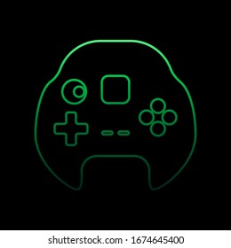 Gaming console nolan icon. Simple thin line, outline vector of gaming icons for ui and ux, website or mobile application