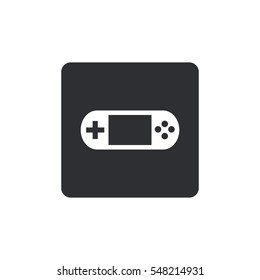 Gaming console vector icon. Controller icon