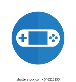 Gaming console vector icon. Controller icon