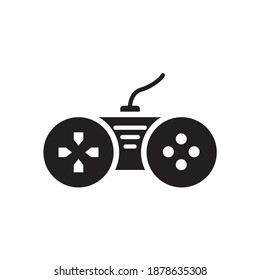 Gaming Console Vector Solid Style Icon. EPS 10 File 
