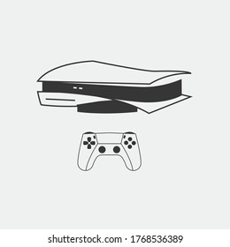videojuego de consola de juegos vectores diversión