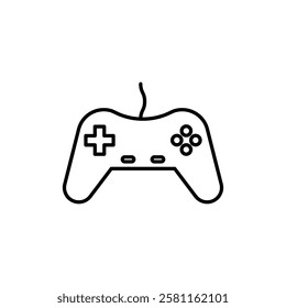 Gaming Controller Icon Art design illustration