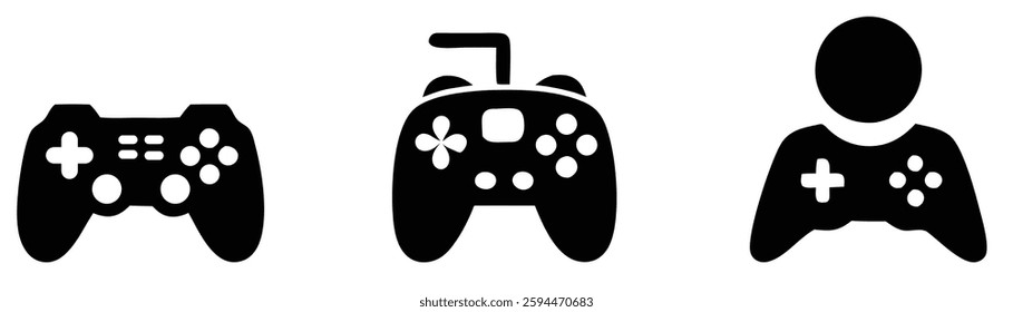 Gaming controller icon. Gamepad vector. game controller vector