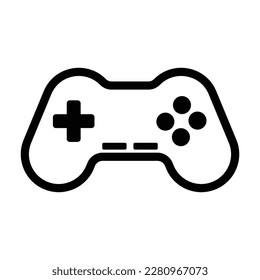 Gaming controller icon. vector illustration