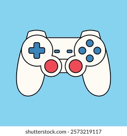 Gaming Controller Vector Illustration Design