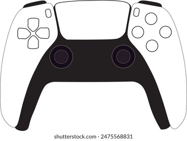  gaming controller vector logo icon white background